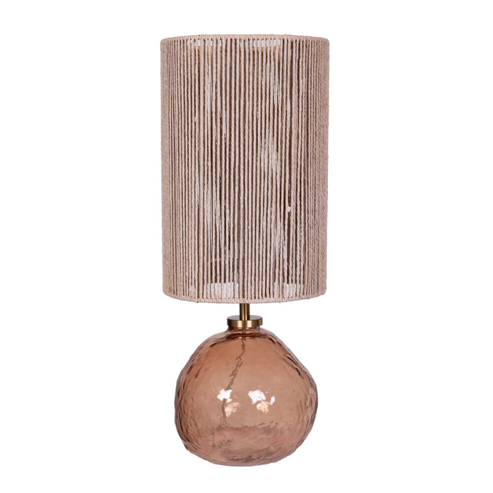 LÁMPARA DE MESA CERAMICA NATURAL-BEIGE ML241206