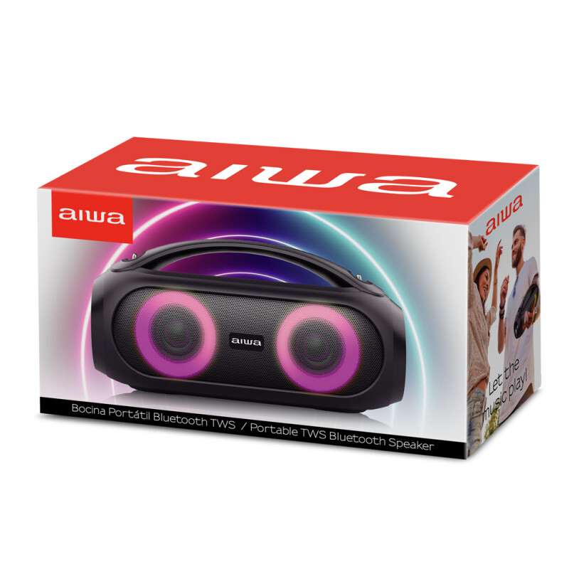 Parlante Boombox 40W R.M.S. | TWS | | AIWA Parlante Boombox 40W R.M.S. | TWS | | AIWA