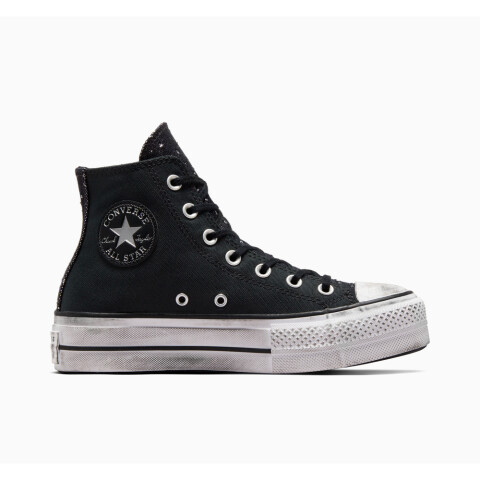 CTAS LIFT HI BLACK BLACK/SILVER/BLACK