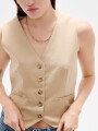 Chaleco Nayara Beige
