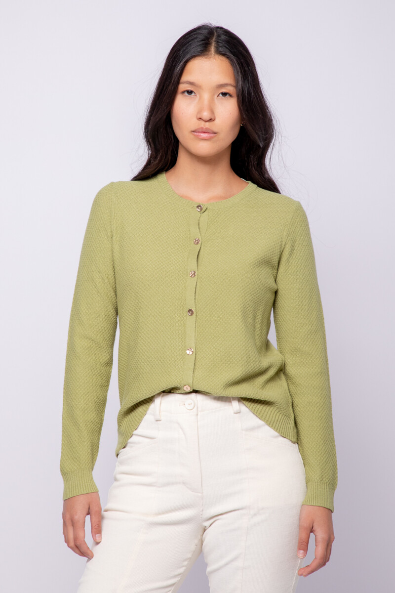 CARDIGAN CAIO Verde Musgo