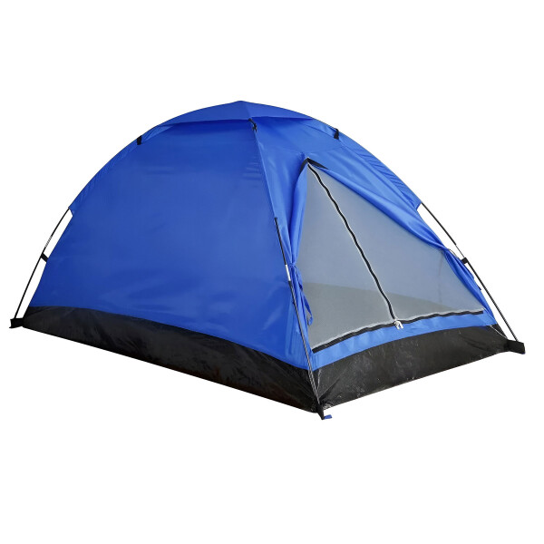 Carpa Camping Iglu Impermeable Mosquitero 2X2 Mts 2 Personas Color Azul