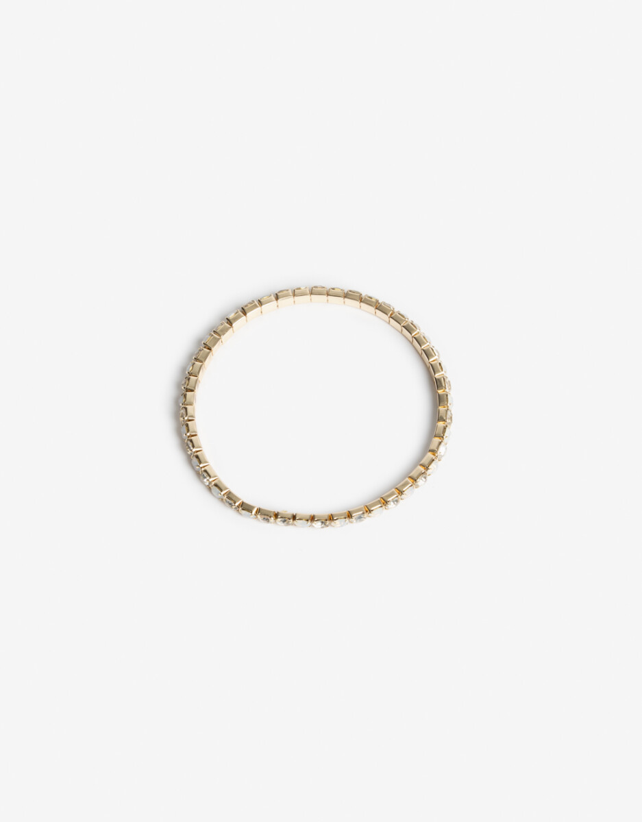 Pulsera Elástica Strass 
