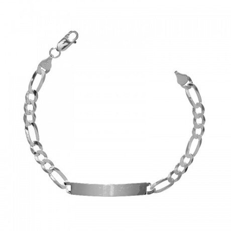 Pulsera de identidad de plata 925. Pulsera de identidad de plata 925.