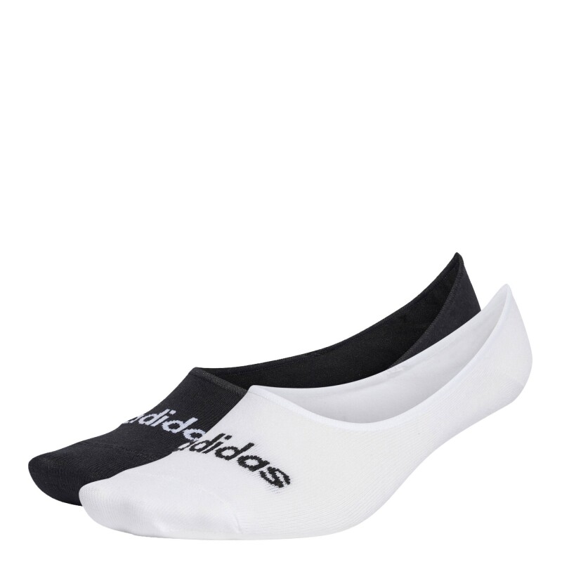 Medias Unisex Adidas x2 Linea Ballerina Negro - Blanco