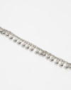 Pulseras Flexibles Metal Pulsera Con Bolitas De Metal - Plateado Rodio