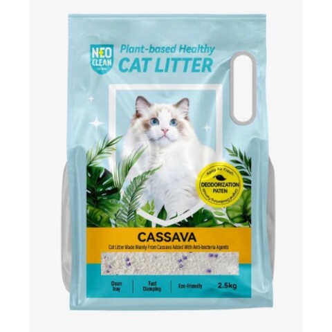 NEO CLEAN GATOS CASSAVA YUCA 2,5K Neo Clean Gatos Cassava Yuca 2,5k