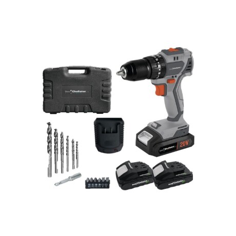 TALADRO PERCUTOR 20V BRUSHLESS 45NM 13MM 2BAT TALADRO PERCUTOR 20V BRUSHLESS 45NM 13MM 2BAT