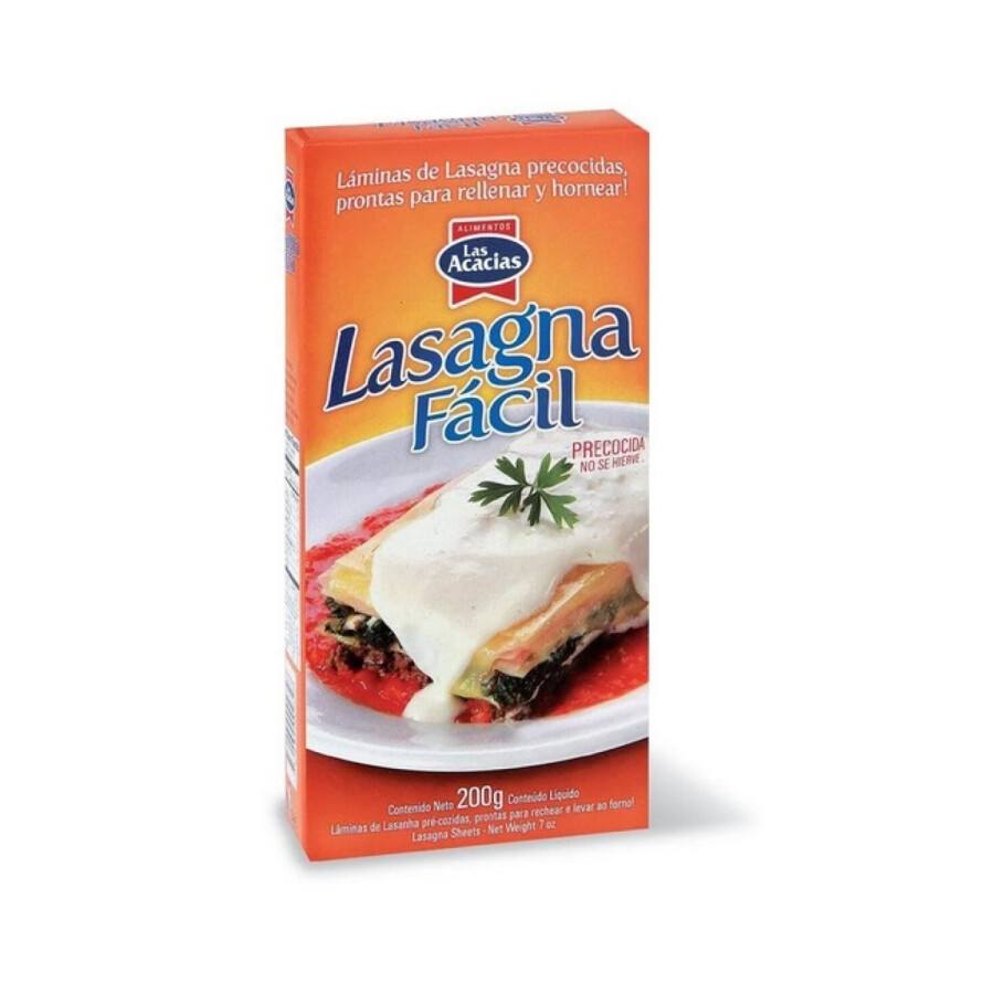 Lasagna facil Las Acacias Lasagna facil Las Acacias