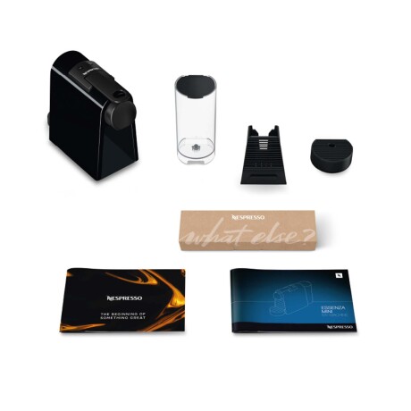 CAFETERA NESPRESSO ACERO NEGRO ESSENZAC30 ESSZAD30B