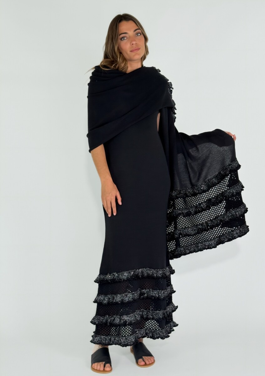 PASHMINA AZAHAR - NEGRO 