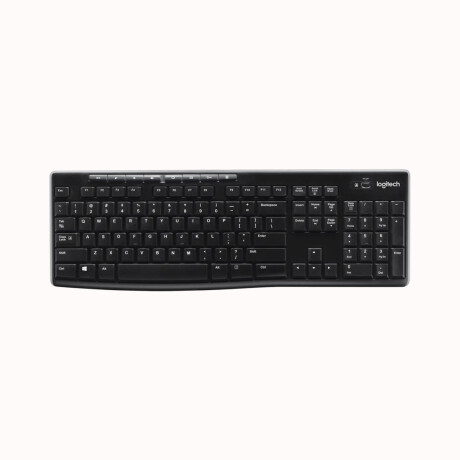 Teclado Logitech K270 Inalambrico Negro