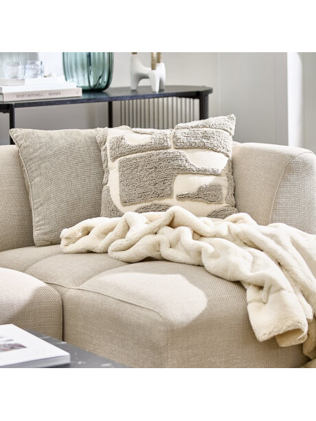 Almohadón DVERGFAKS 45x45 gris/beige Almohadón DVERGFAKS 45x45 gris/beige