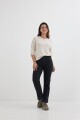 Sweater manga 3/4 BEIGE