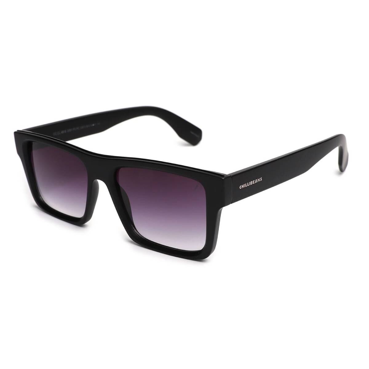 Lentes de Sol Chilli Beans Cuadrados Matte - Negro 