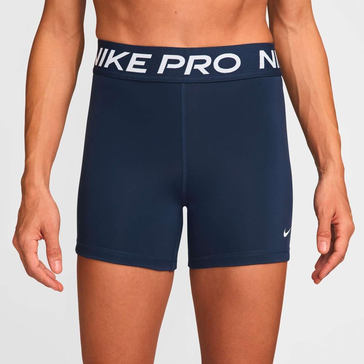 Pantalon Corto Nike Pro 365 De Mujer - Azul 