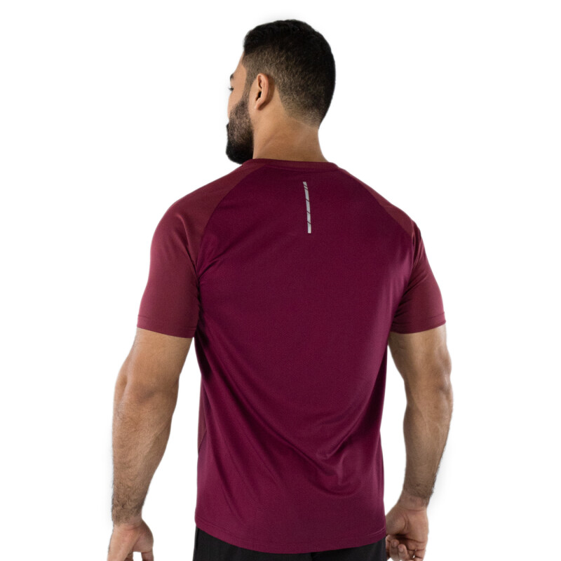 TSHIRT MEN POLY EVERLAST BRAD WINE M WINE
