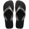 Sandalias de Hombre Havaianas Dual Negro - Gris Acero