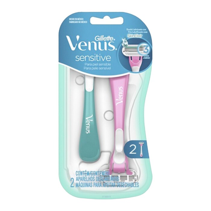 GILLETTE VENUS 3 SENSITIVE MAQU 2 PIEZAS única