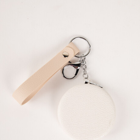 BAG CHARM MIRROR CRUDO Crudo