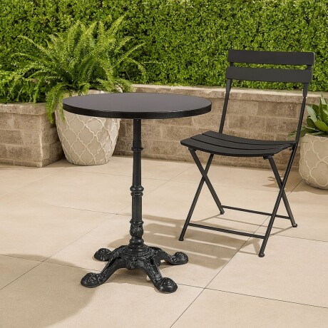 MESA DE EXTERIOR MICHELIN Negro - CIRCULAR