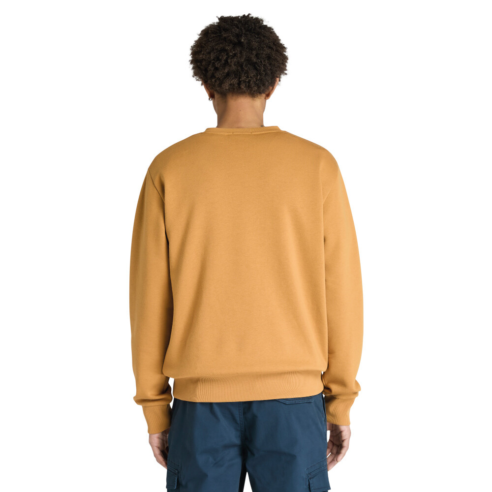 Polera Oyster River Logo Hombre Wheat Boot-Black