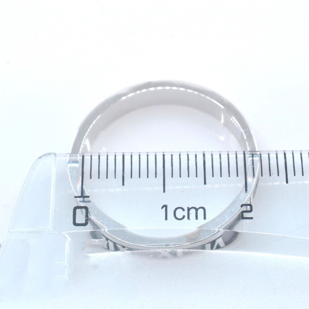 Anillo en oro 18k blanco Atlas Tiffany & co Italy Anillo en oro 18k blanco Atlas Tiffany & co Italy