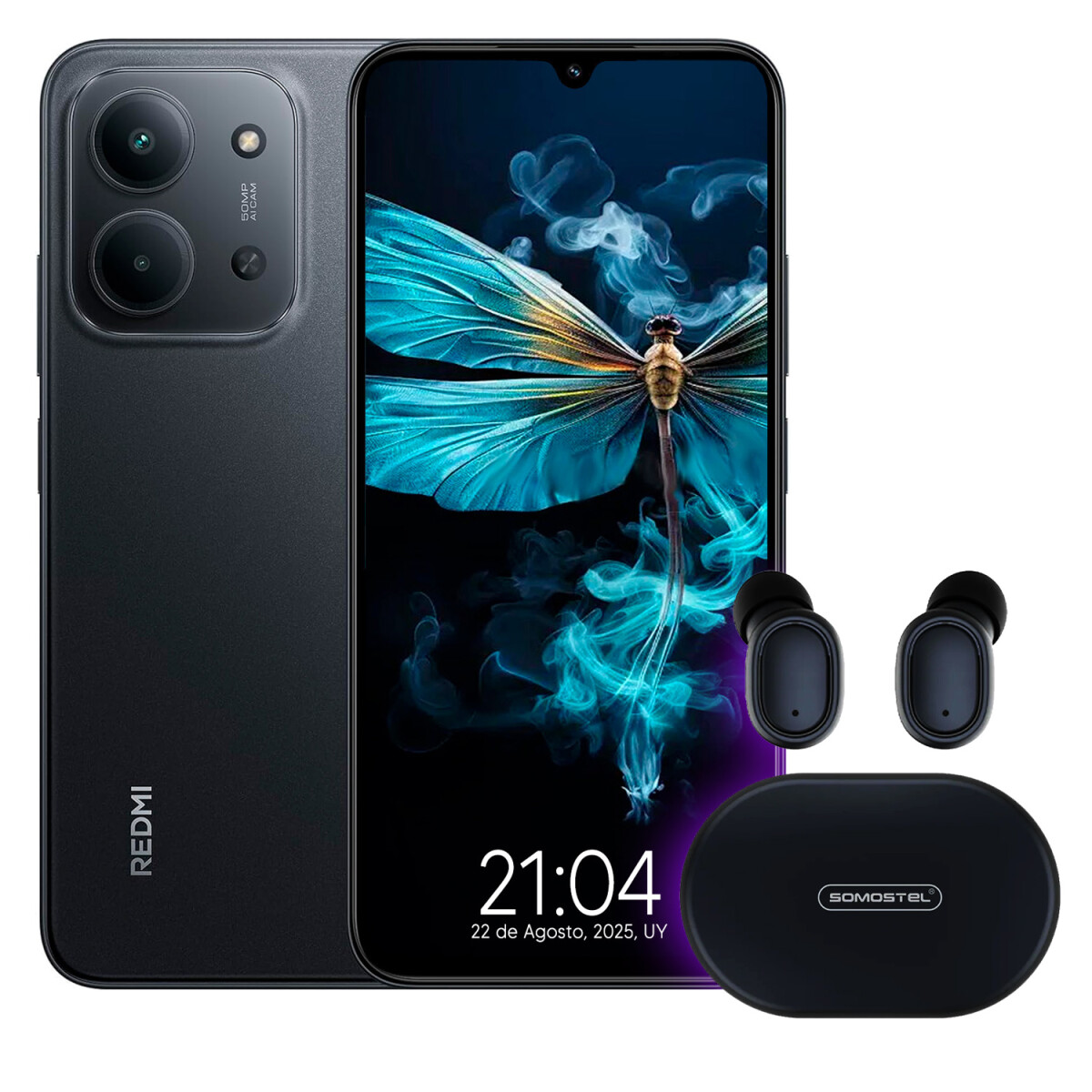 Xiaomi Redmi 15c 16/256 Gb + Regalo - NEGRO 