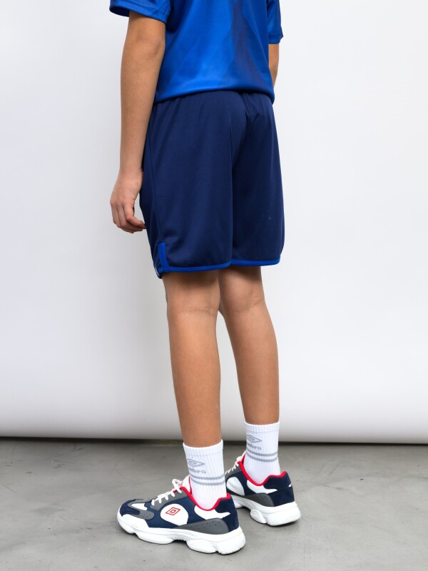 Short CNdeF Striker Licencias Junior Azul Marino, Azul Royal, Blanco