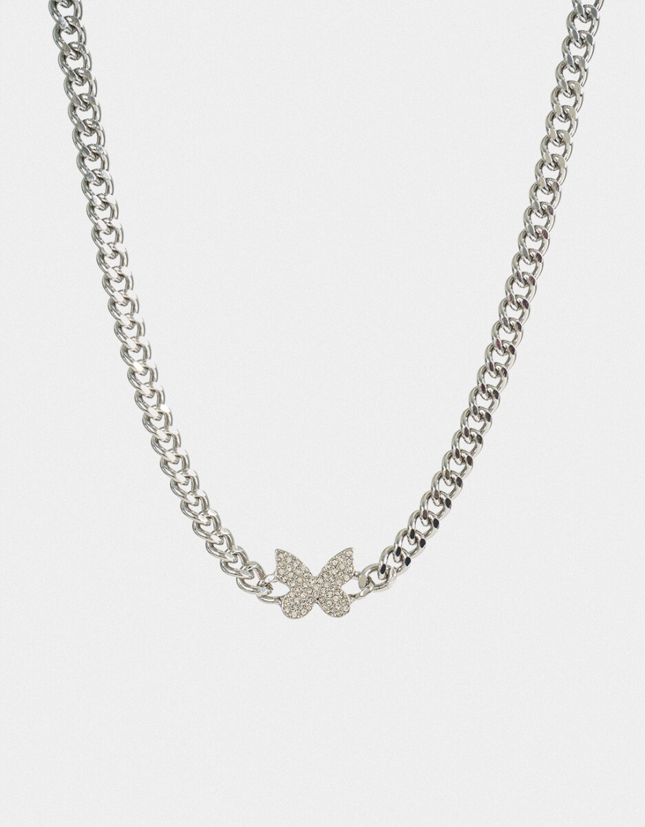 Collar Con Mariposa 