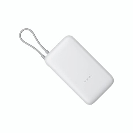 XIAOMI POWER BANK 20000MAH (INTEGRATED CABLE) GL Cargador Portátil XIAOMI Power Bank 20.000 mAh Cable Integrado - Light Gray