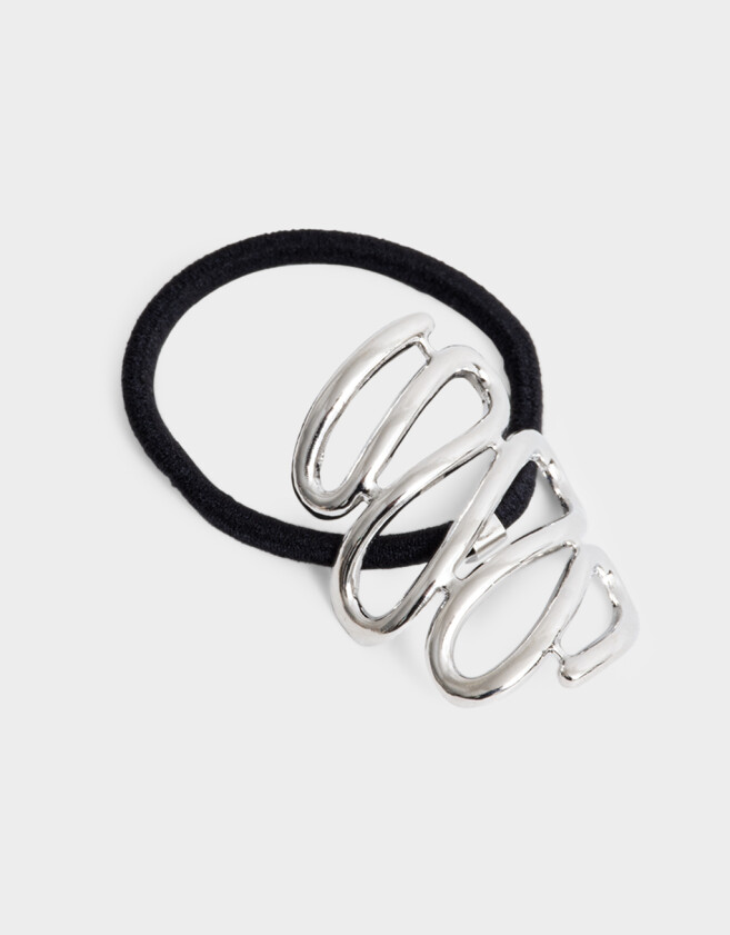 Gomitas Elásticas Cuff Gomita Elástica Cuff Plateado - Plateado