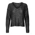 VMLEILANI NEW LS V-NECK PULLOVER REP BLACK