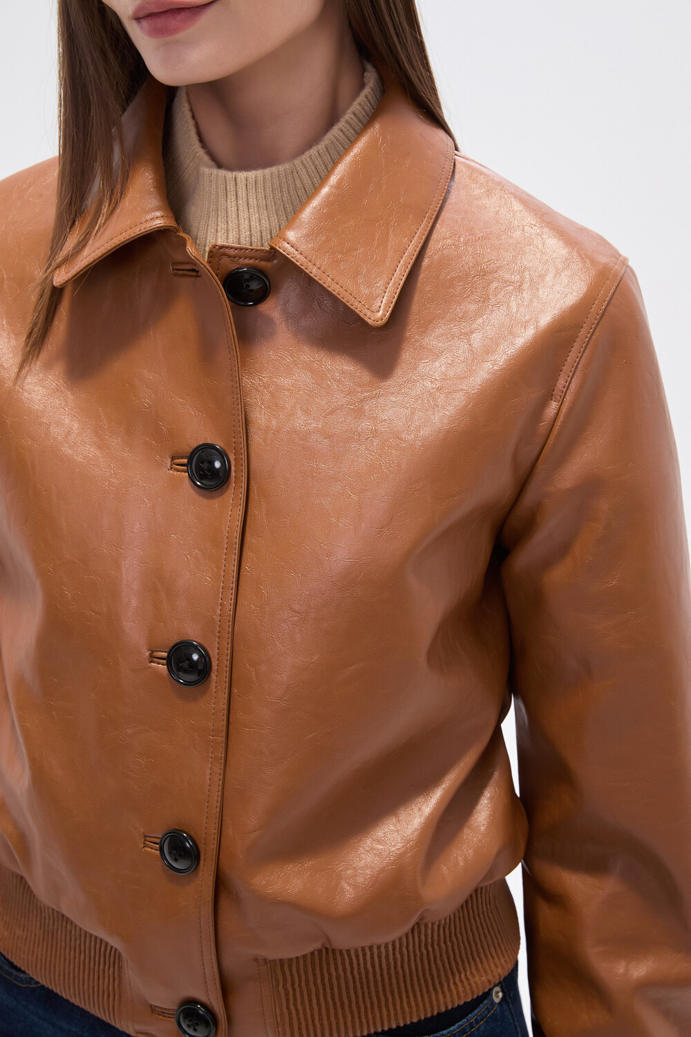 Chaqueta Nirai Caramelo