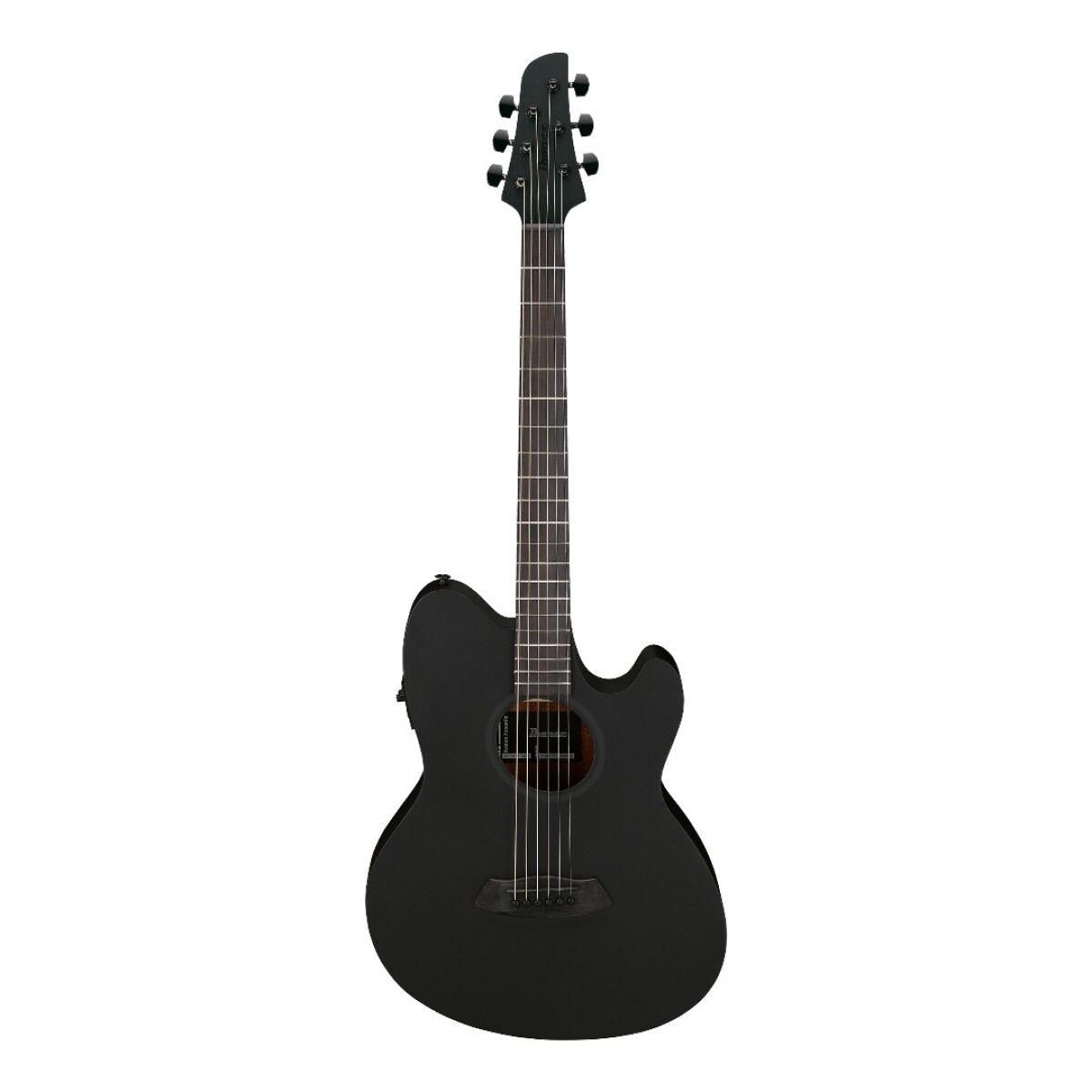 GUITARRA ELECTRO ACUSTICA IBANEZ TCY621 BLACK OUT 