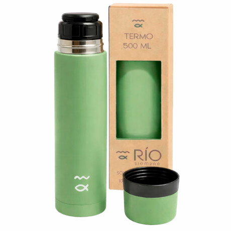TERMO RÍO 500ML VERDE MATCHA VERDE
