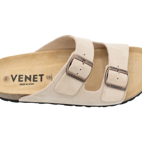 SANDALIAS VENET - CUERO BRUNN BEIGE