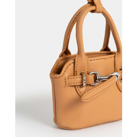 Monedero Formato Cartera Marron Beige