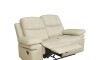 Poltrona Reclinable - 2 Cuerpos Pu MR2138 Crema