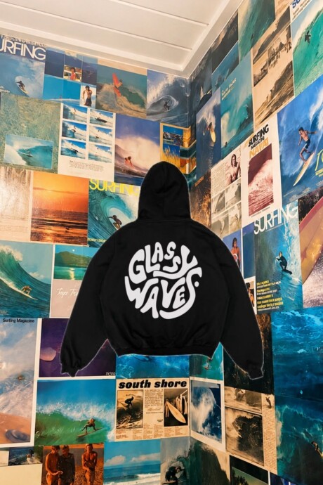 Hoodie Original Over Fit / Negro U