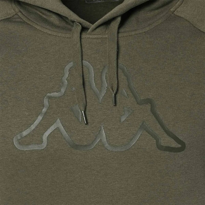 Polerones Logo Korpo Zaiver Hombre Green Olive