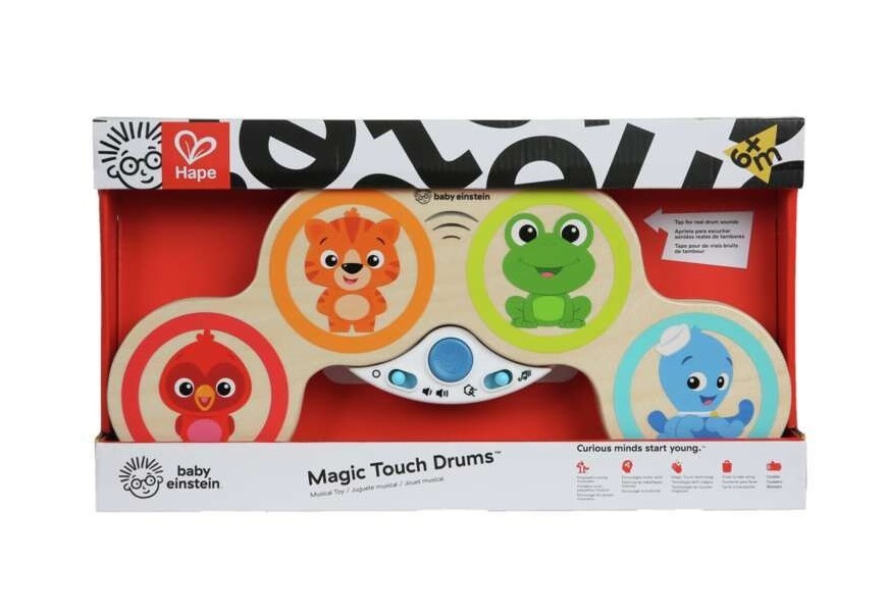 Tambores Magic Touch Hape 