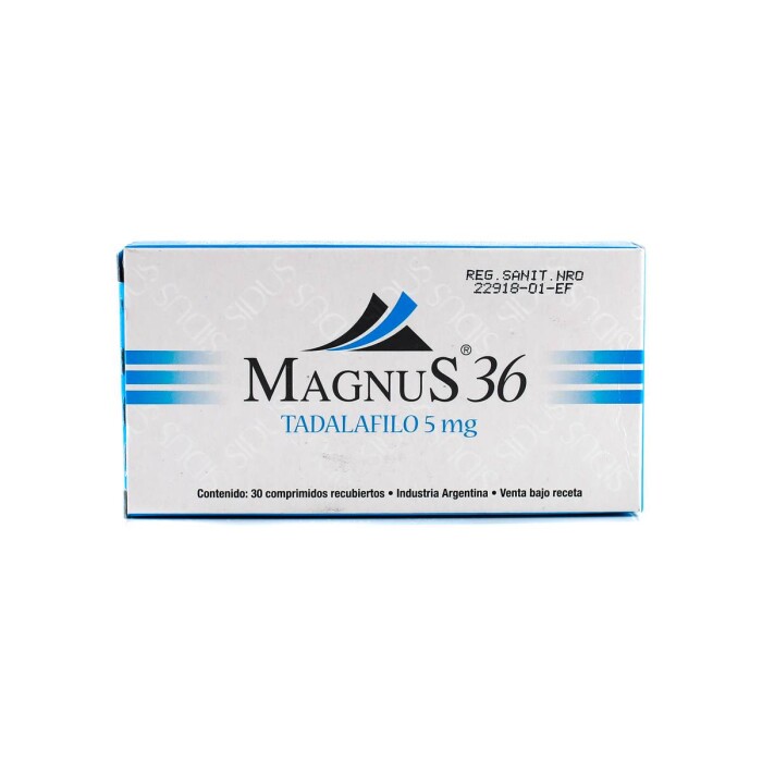 MAGNUS 36 5 MG CJ X 30 COMP. única