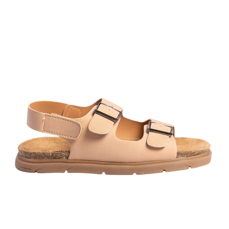 CHERRY TEENS FLAT BEIGE