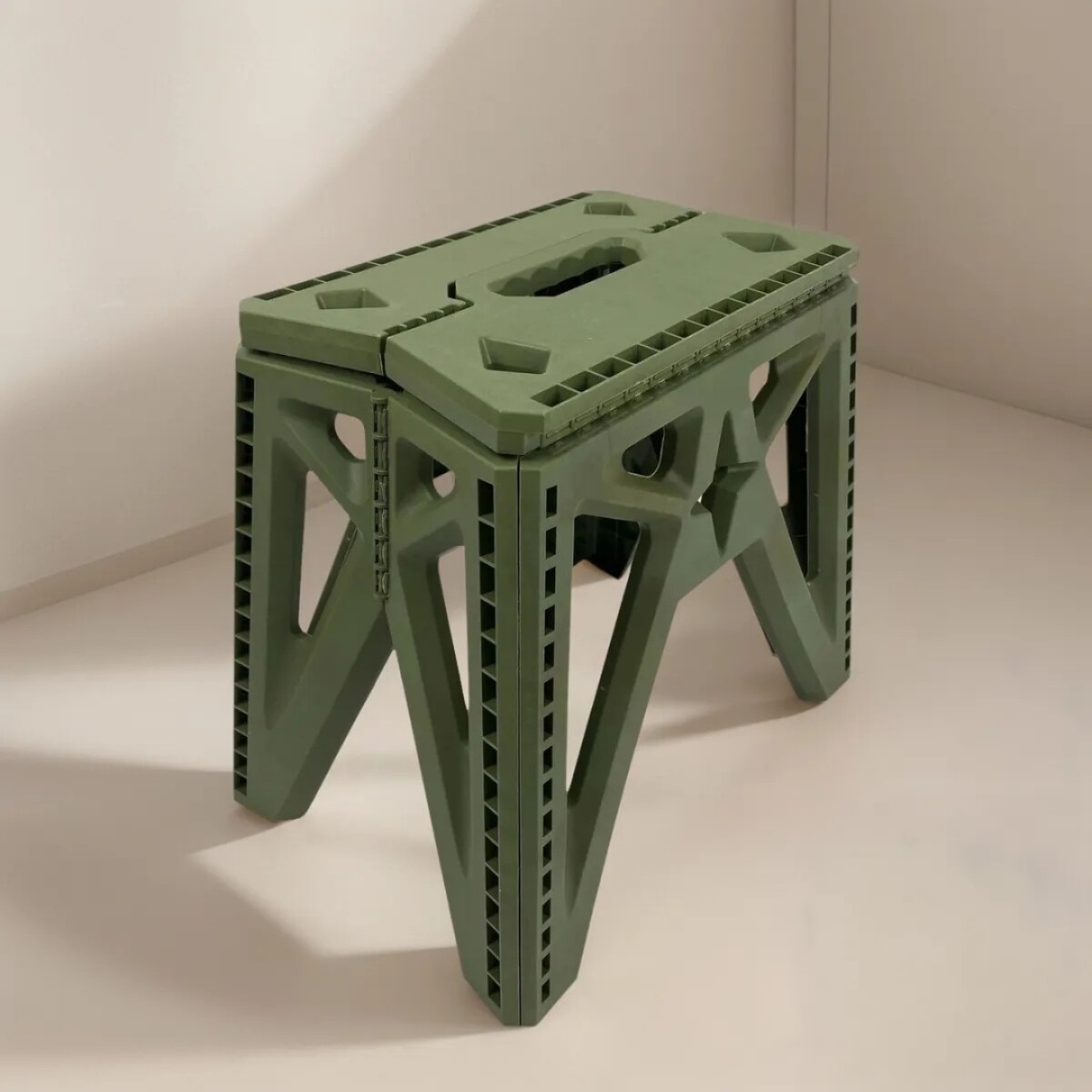 BANQUETA PLEGABLE 29,5X20X33CM - MULTICOLOR 