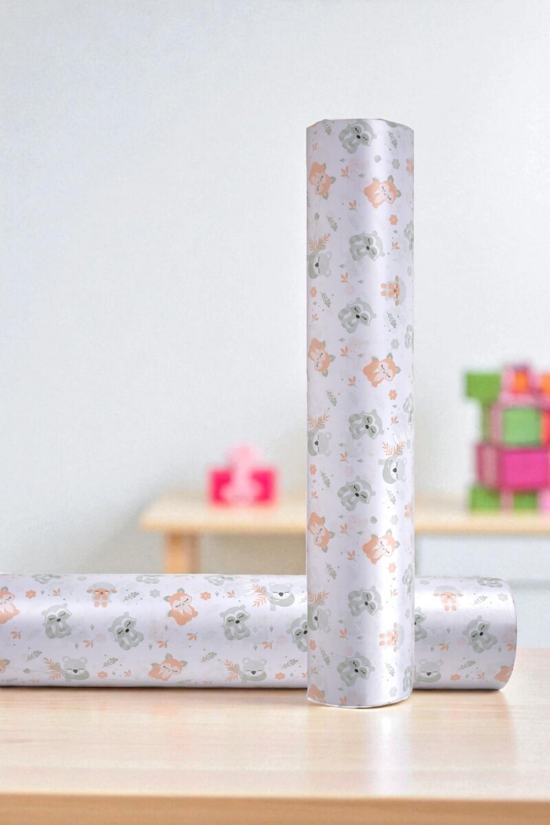 Papel Regalo Bobina 60cm x 100mts - BABY 