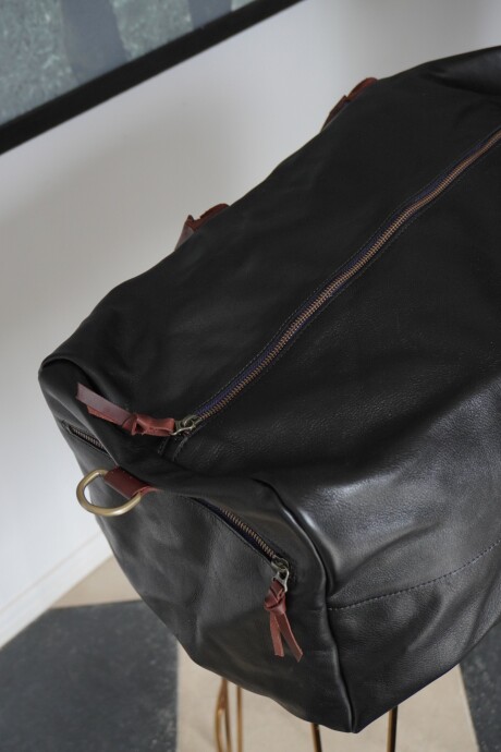 Weekender Bag Negro Blue Zip