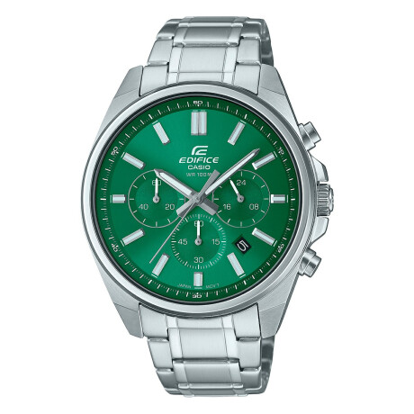 Reloj Edifice Clásico Acero Inoxidable Plata 0