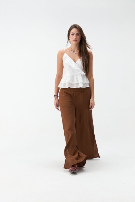 PANTALÓN MIREIA Marrón