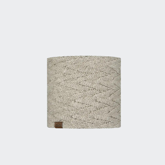 Bufanda Buff Knitted Blanco